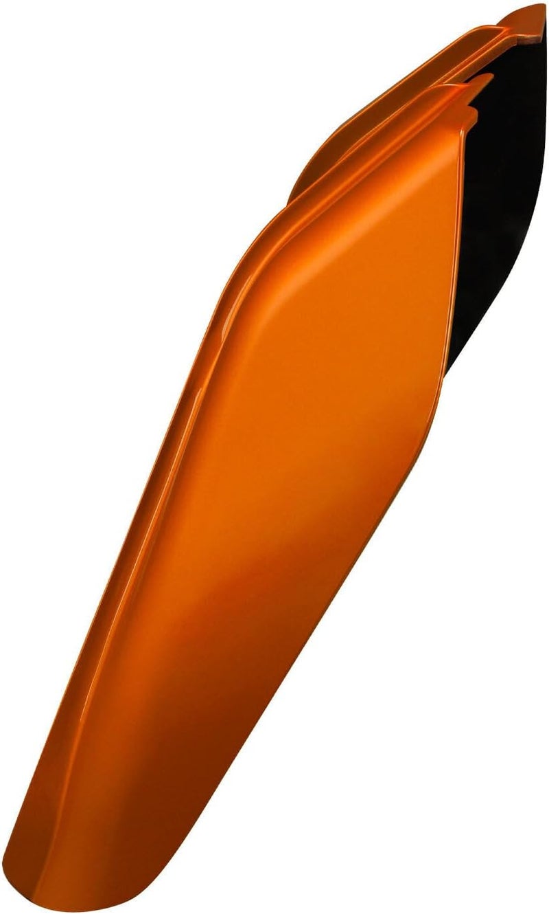 HR3 Scorched Orange/Black Denim Mid Frame Air Deflectors Heat Shield Compatible with 2019 Road Glide Special Road Glide Ultra Street Glide Special Ultra Limited Fit for 2009-later Touring Models - Image 5